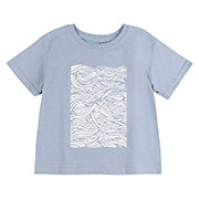 Футболка для хлопчика ФТ27 супрем Бембі X40-сіро-блакитний