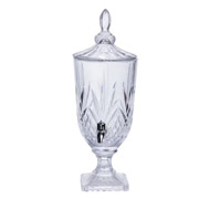 Лимонадниця на ніжці з краном 3 л Classic Crystal Yiwu HP-19-296