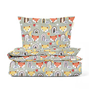 Постільна білизна в дитяче ліжечко Fox ранфорс Cosas без простирадла