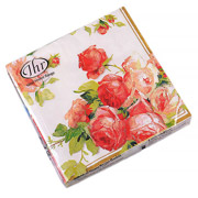 Набір серветок паперових 20 шт 32х32 см Вікторія Ideal Home 694-012