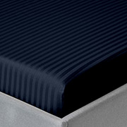 Простирадло на гумці Navy сатин-страйп Cosas висота 25 см