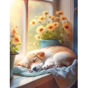 Алмазна мозаїка Kornel GLE74198 50х40 см