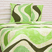 Постільна білизна 40-0754 Green бязь gold Nostra