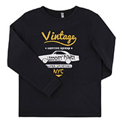 Лонгслів для хлопчика ФТ10 супрем Бембі YX0-чорний