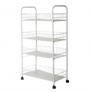 Етажерка 4-х ярусна Besser 26х50х92см металева 2750-4