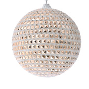 Набір з 3 куль 10см шампань Lefard 681-096