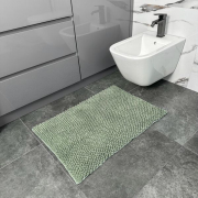 Коврик для ванной комнаты с вырезом Ананас DarianA нефрит