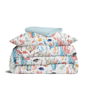 Дитяча постільна білизна в ліжечко CORAL REEF CS2 Cosas блакитний
