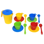 Набір посуду кавовий "Релакс" 13 ел., Tigres пастель