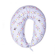 Подушка для вагітних і годування 8638 Print Line 17-0527 Bunnies 100% Memory MirSon