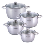 Набір каструль 8 предметів Kamille 4904