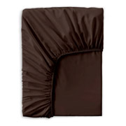 Простынь на резинке в детскую кроватку Brown Cosas сатин