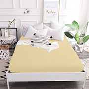 Простирадло на гумці 12-0712 Vanila Mikrosatin Premium MirSon