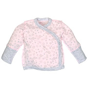 Сорочечка для дівчинки 0906553рс інтерлок Татошка рожевий з принтом