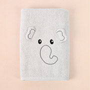 Дитячий махровий рушник Jumbo a-gri Irya світло-сірий