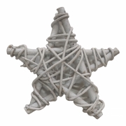 Зірка ротангова біла 15см YES! Fun 974253