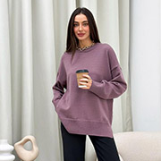 Джемпер в'язаний Мія oversize Art Knit фрезія