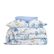 Дитяча постільна білизна в ліжечко BLUE OCEAN Cosas блакитний