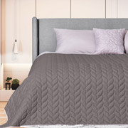 Покривало двостороннє Warmis Sei Design Ideia сірий бежевий