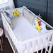 Подушечки-борт Kids Time 18-0007 Cool Cat MirSon