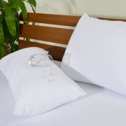 Наволочка трикотажна махрова Aqua Stop Ideia біла