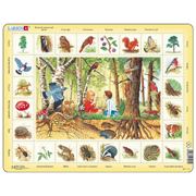 Пазл рамка-вкладиш У лісі Максі Larsen NA4-UA