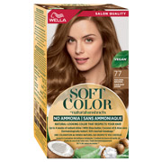 Фарба для волосся Wella Soft Color без аміаку 77 Золотисто-коричневий 35 г 3614228865777