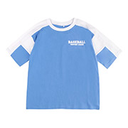 Футболка для хлопчика ФТ30 супрем Бембі 410-блакитний-білий