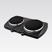 Настільна електрична плита 2 конфорки Maestro 2000 Вт MR773-2