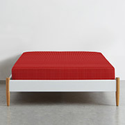 Простирадло на гумці Red Dots ранфорс Cosas висота 20 см