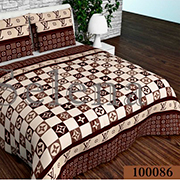 Комплект постільної білизни бязь люкс Selena LV 100086