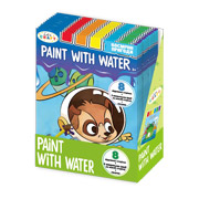 Розмальовка з палітрою та пензликом Космічні пригоди Lets craft PWW004