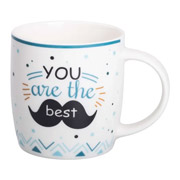 Чашка фарфорова 450 мл You Are Best Liling Rongxiang Ceramic RX-N240278YB
