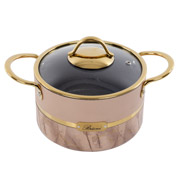 Каструля з кришкою 18 см 2,1 л Selection Plus Biege Brioni 764-052