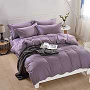 Однотонна постільна білизна Bella Villa сатин B-0212