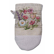 Гобеленова рукавиця-прихватка Лавандовий садочок Прованс