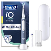 Зубна щітка електрична дитяча з чохлом iO My Way Series 4 iOG4K.2N6.1DK 3794 Ocean Blue Oral-B