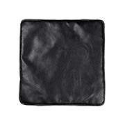 Чехол на табурет Прованс экокожа черный