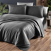 Постільна білизна Timeless Anthracite сатин-делюкс First choice