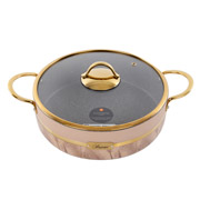 Сотейник із кришкою 26 см 2,5 л Selection Plus Biege Brioni 764-057