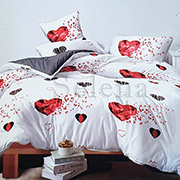 Постільна білизна Кришталеве серце бязь Selena 100392