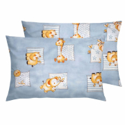 Наволочка Begemoti SoundSleep бязь блакитна