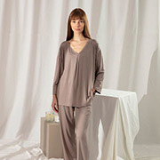 Домашній костюм Plesse Penelope vizon темно-бежевий