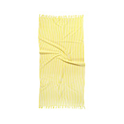 Рушник Pestemal Argosa stripe yellow Lotus Home жовтий