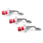 Набор пробок для бутылок с открывалками 3 шт. Kamille 7782