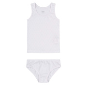 Комплект білизни для дівчинки Бембі KP268 білий
