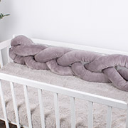 Велюрова коса Kids Time 28-0005 Ashen Velvet MirSon