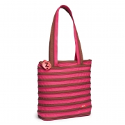 Сумка Zipit Premium Tote Beach Fuchsia & Deep Brown ZBN-1 фуксія