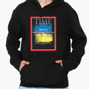 Худі чоловічий Життя переможе смерть, а світ – темряву MobiPrint 9225-3682 чорний