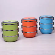 Ланчбокс потрійний Kamille 2100мл 2107